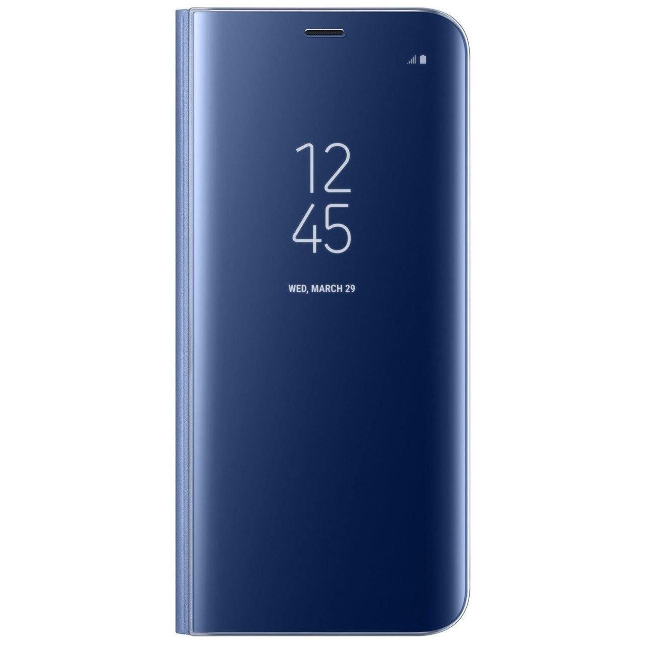 Husa Samsung Galaxy J7 J730 2017-Iberry Clear View Albastra